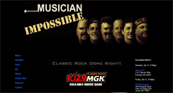 Desktop Screenshot of musicianimpossible.com